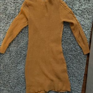 Burnt Orange Medium Sweater Dress by Olive & Oak